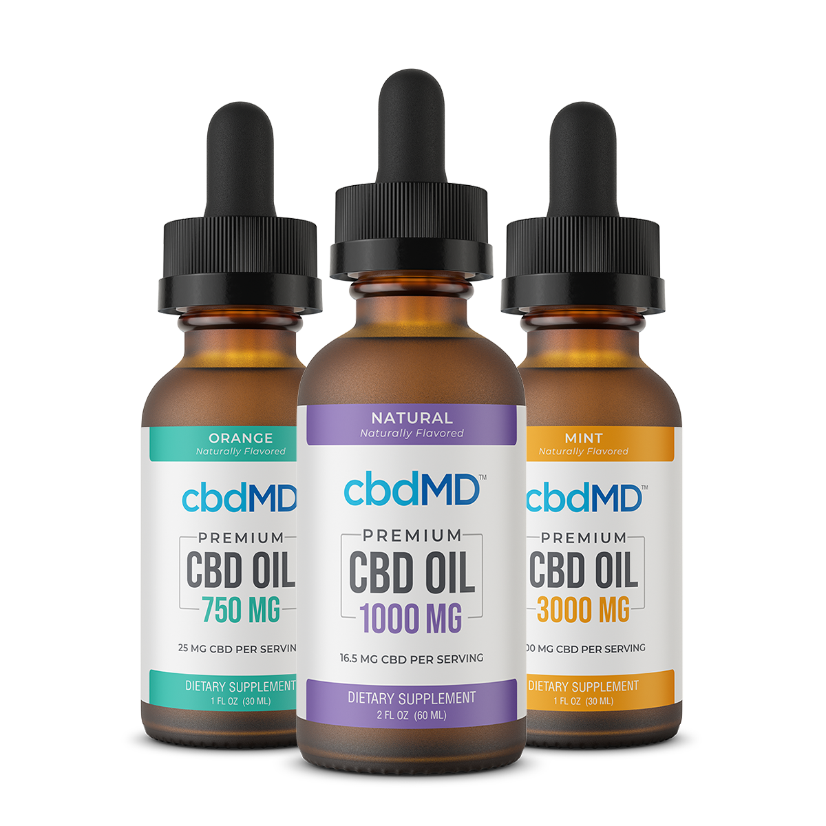 cbdMD Tinctures - Cool Blue Distribution